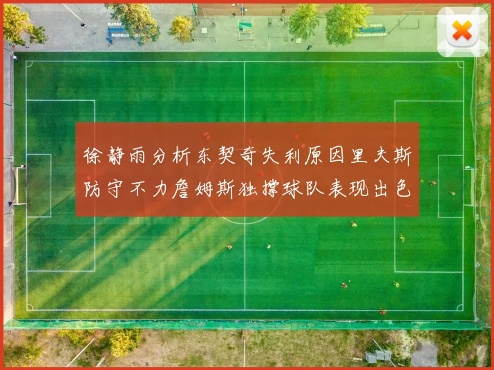 徐静雨分析东契奇失利原因里夫斯防守不力詹姆斯独撑球队表现出色